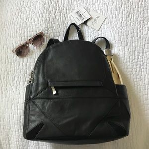 NWT Sorial Leather Backpack - stylish + practical
