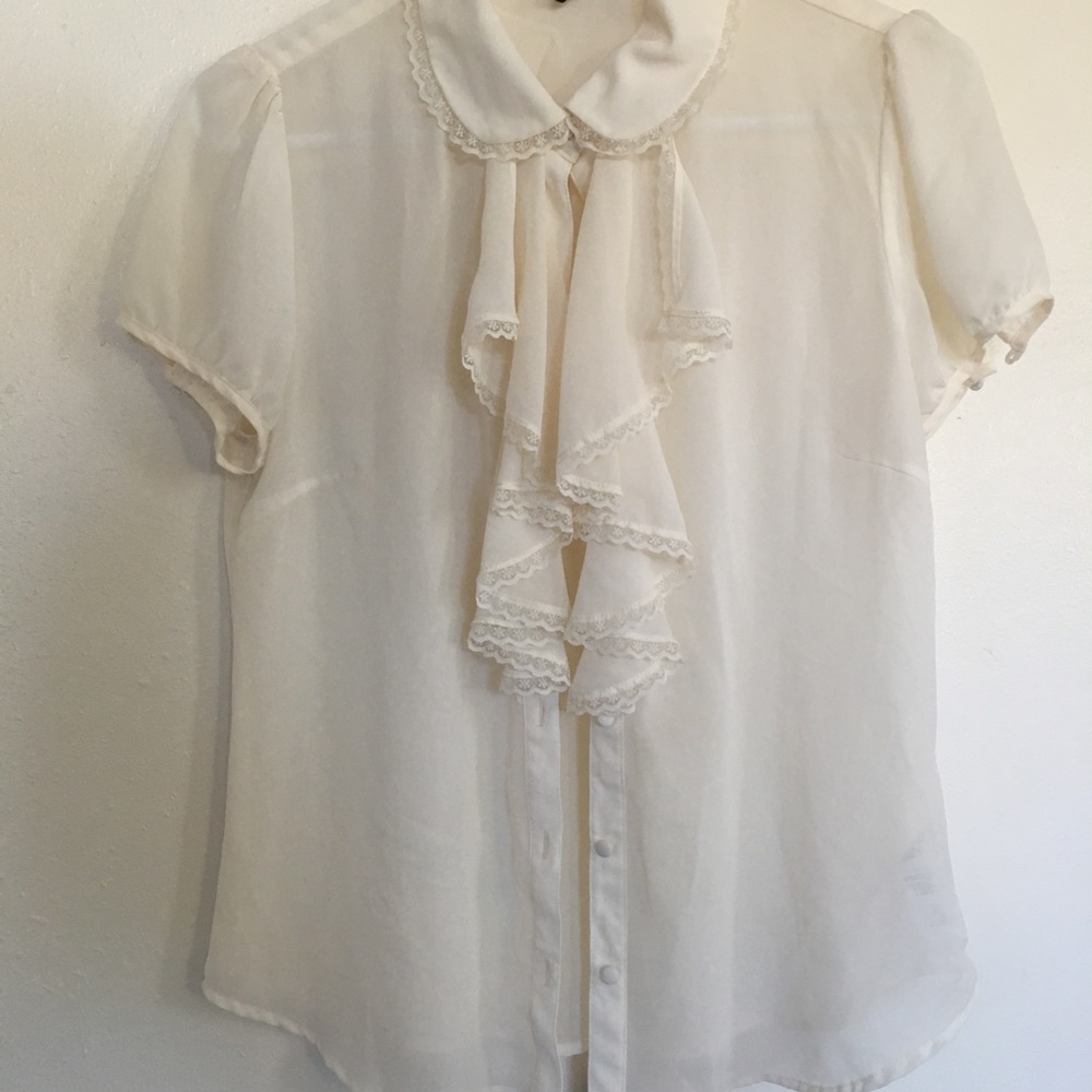Ruffled blouse
