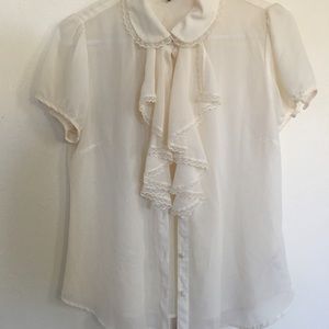 Ruffled blouse