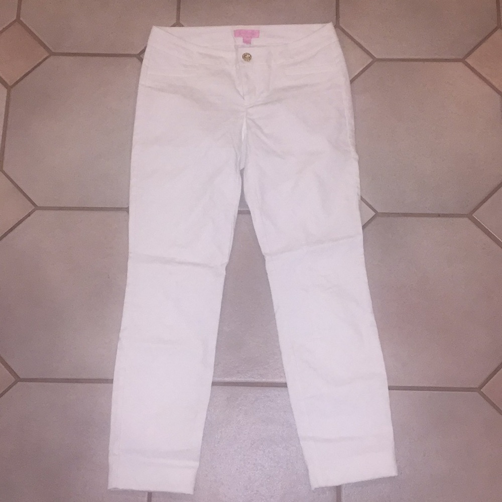 Lilly pulitzer Kelly skinny ankle pants.