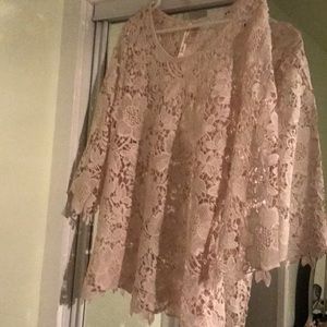 Lace top layer / cover up