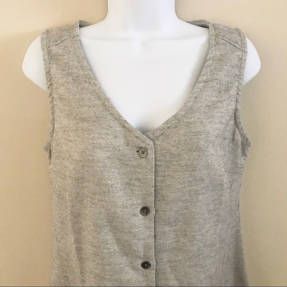 Horny Toad grey canvas sleeveless dress - Picture 3 of 8