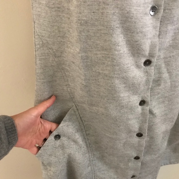 Horny Toad grey canvas sleeveless dress - Picture 4 of 8