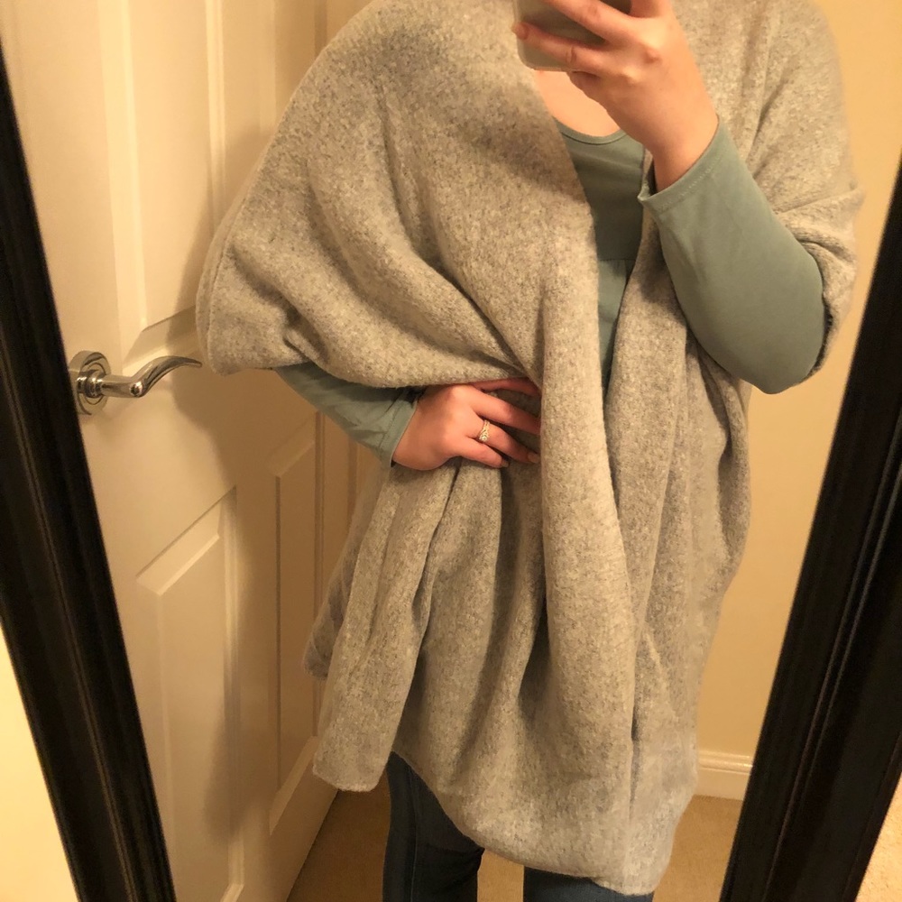 Super Soft Grey Shrug