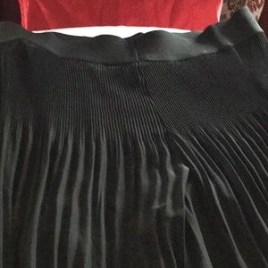 Palazzo pants pleated.