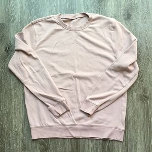 Pastel pink sweatshirt