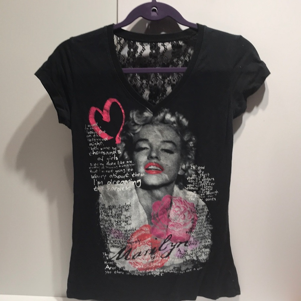 Black Marilyn Monroe T-shirt