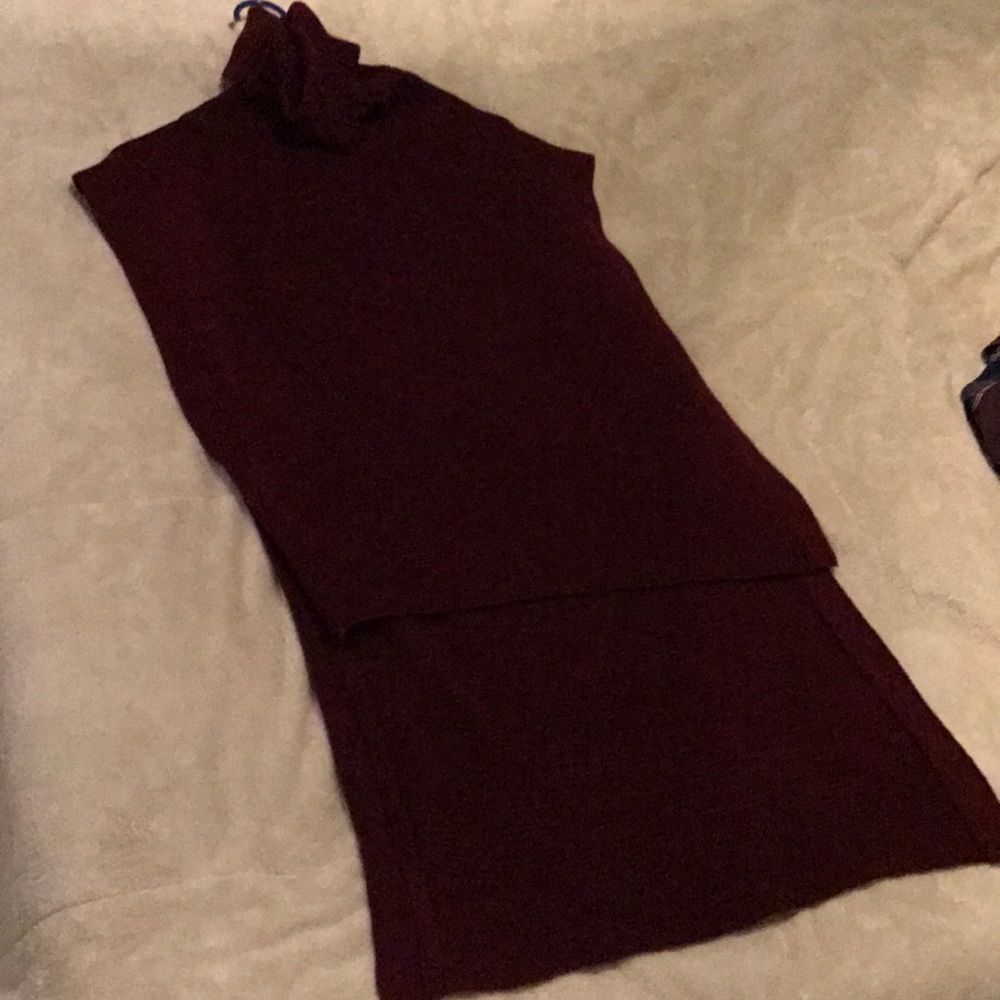 BCBG tunic sweater