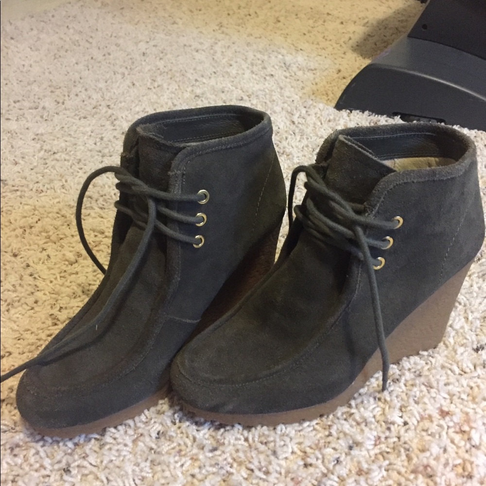 Michael Kors Wedge Lace Ups