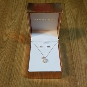 Michael Kors Jewelry Set(necklace&earrings)