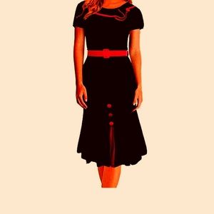 Perter pan Vintage business party  pencil dress