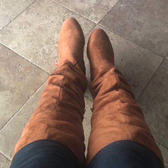 Otk cognac boots - Picture 1 of 5