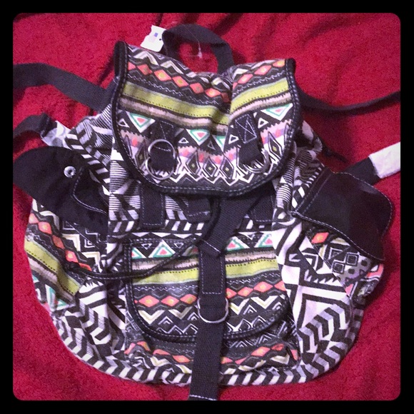 BRAND NEW-distressed look, bright-colored bag - Picture 1 of 1