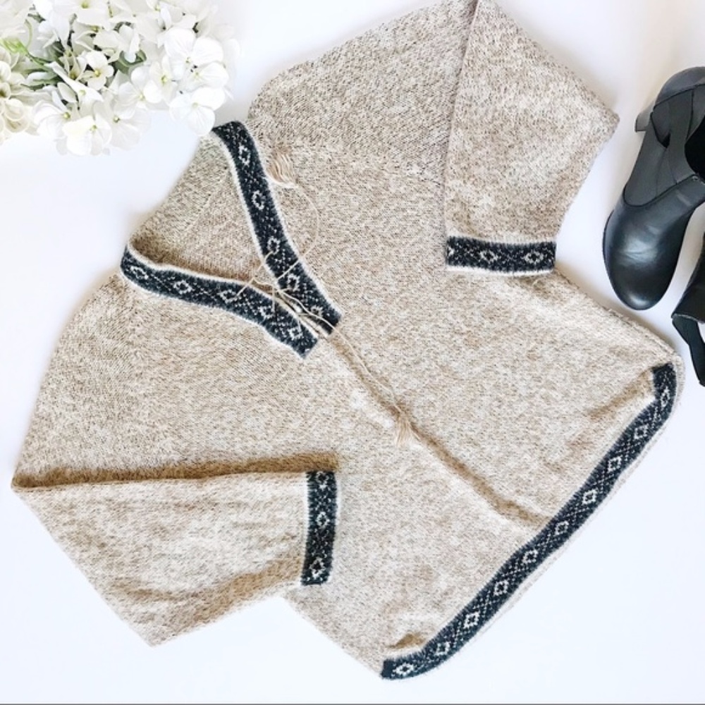 Tribal Inspired Knit Pullover