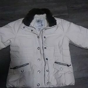 Eddie Bauer goose down coat and goose down vest