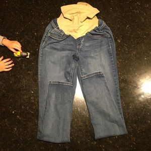 Jessica Simpson med wash maternity jeans