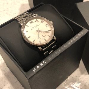 Marc by Marc Jacobs Baker Silver Watch