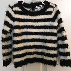 Toddler Girl DKNY striped Sweater size 24mth