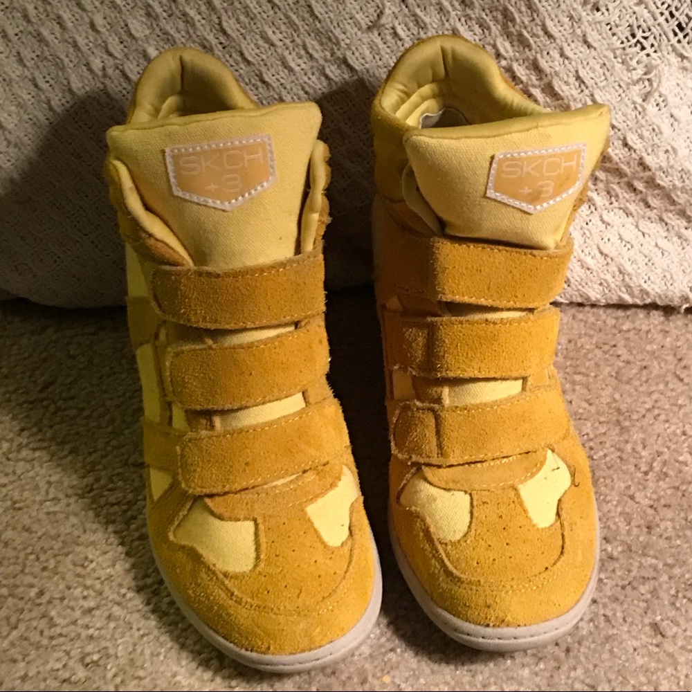 Sketchers platform high tops