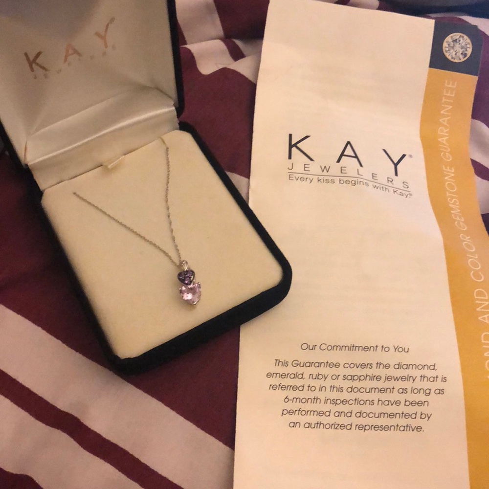 Kay Jewelers Amethyst Necklace