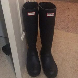 Hunter rain boots
