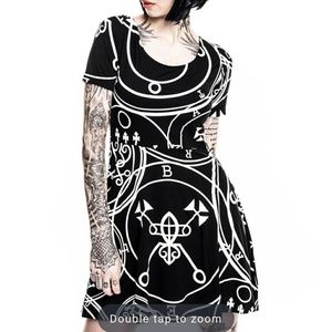 Killstar Sigil Skater Dress XL