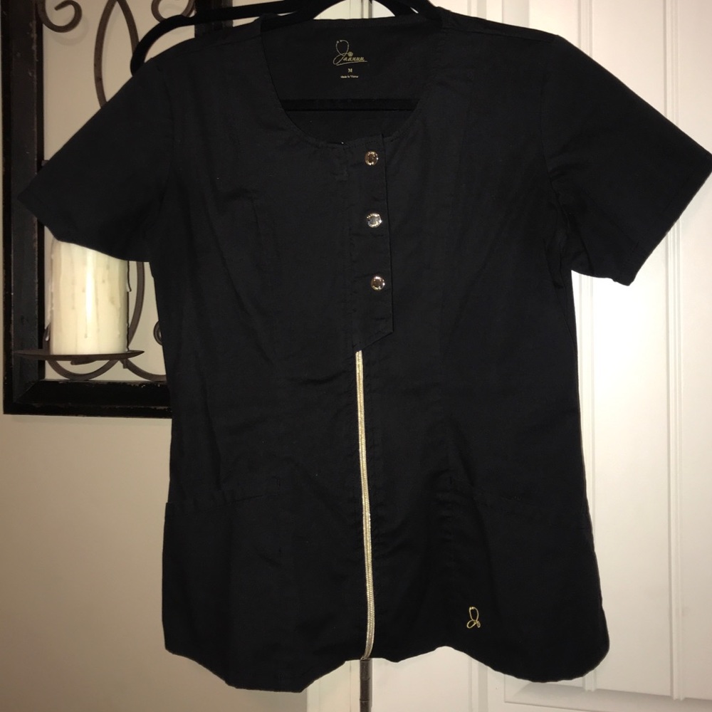 Jaanuu Snap Front scrub top