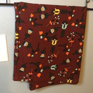 3X LuLaRow Cassie with teal and yellow tulips