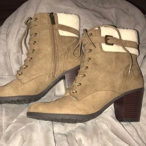 Unisa Tan Suede Ankle boots Women's 9.5