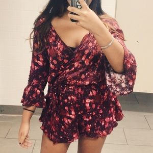 Free people Berry romper