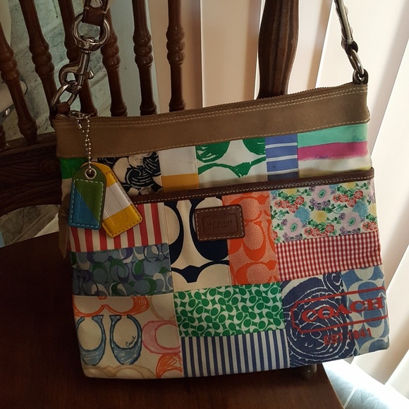 coach patchwork crossbody