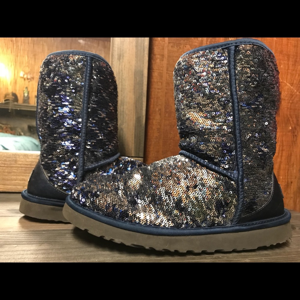 Sequined UGG Boots