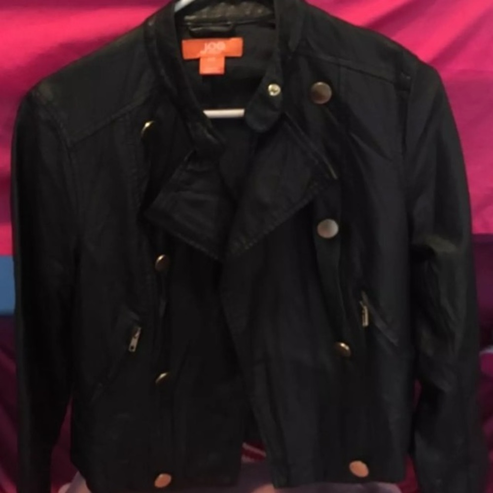 Faux Leather Jacket