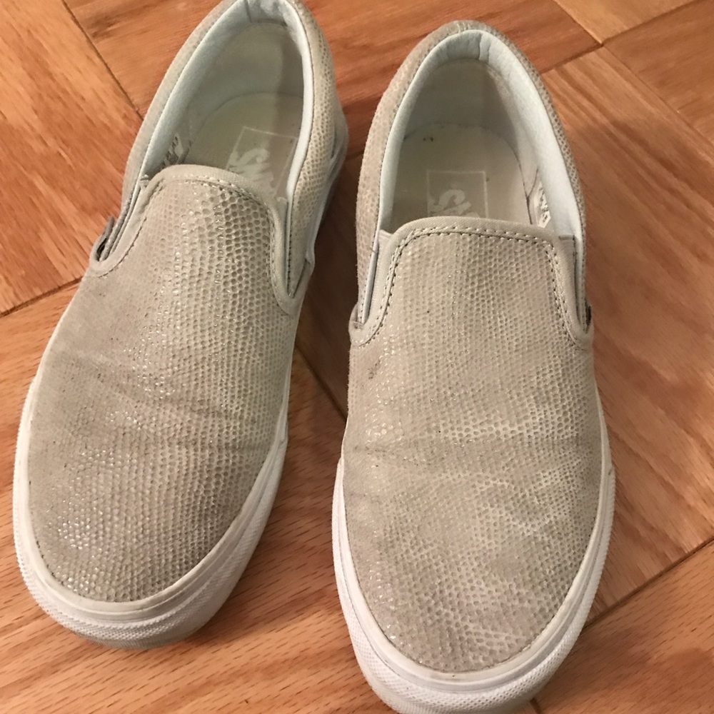 Vans slip on sneakers