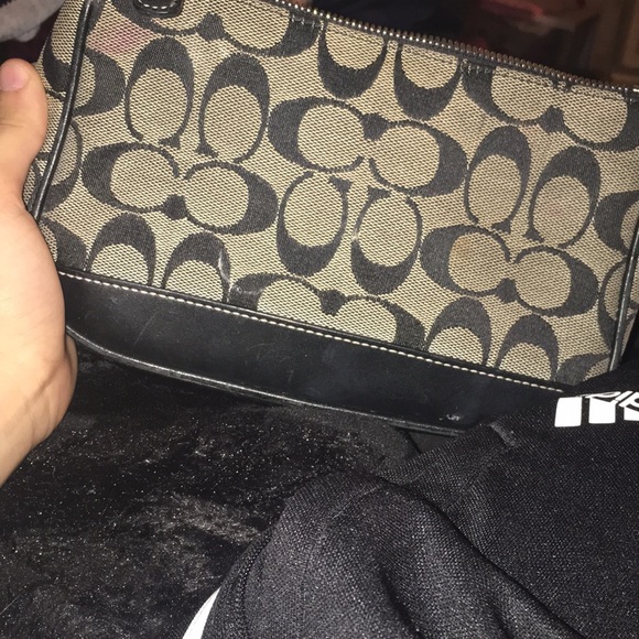 Cloth vanity case Coach Pink in Cloth - 27462548 Coach makeup bag