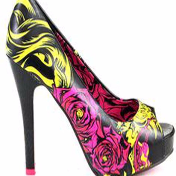 Iron Fist Sabertooth Viper Peep Toe Platform - Picture 2 of 2