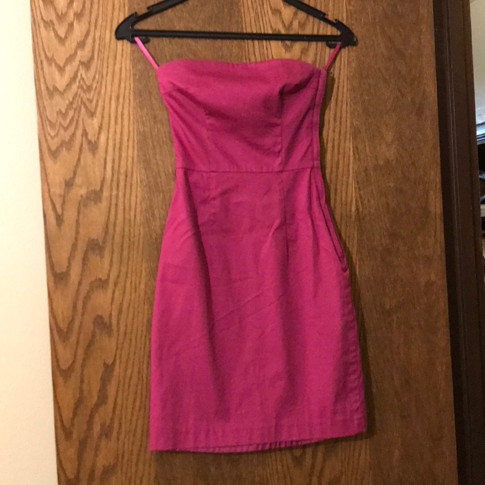 Fuchsia H&M dress