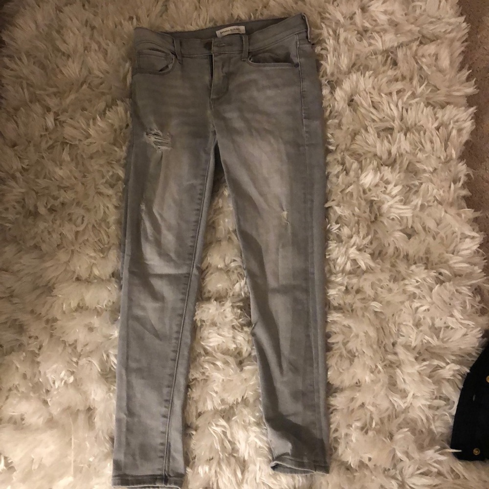 Banana Republic gray jeans