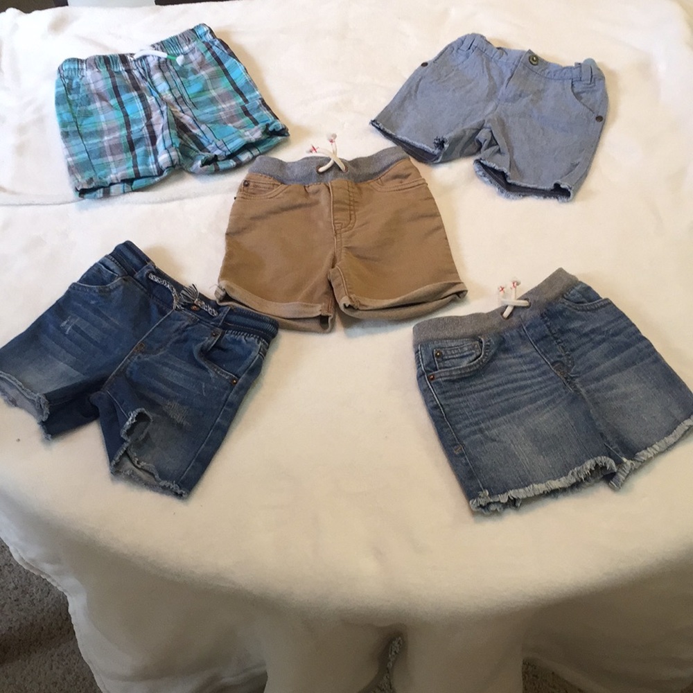 5 pairs of shorts
