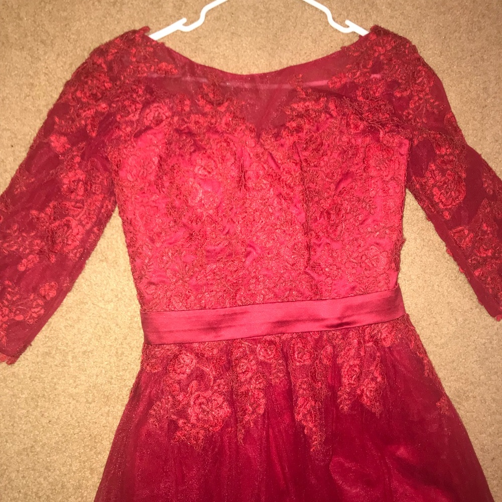 Floor length dress
