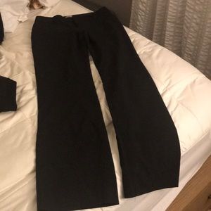 Tall black Banana Republic dress pants