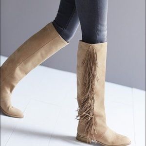 Sam Edelman fringe tall boots BOHO