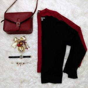 (2 FOR 1!!!) Apt. 9 V-Neck Cashmere Sweaters