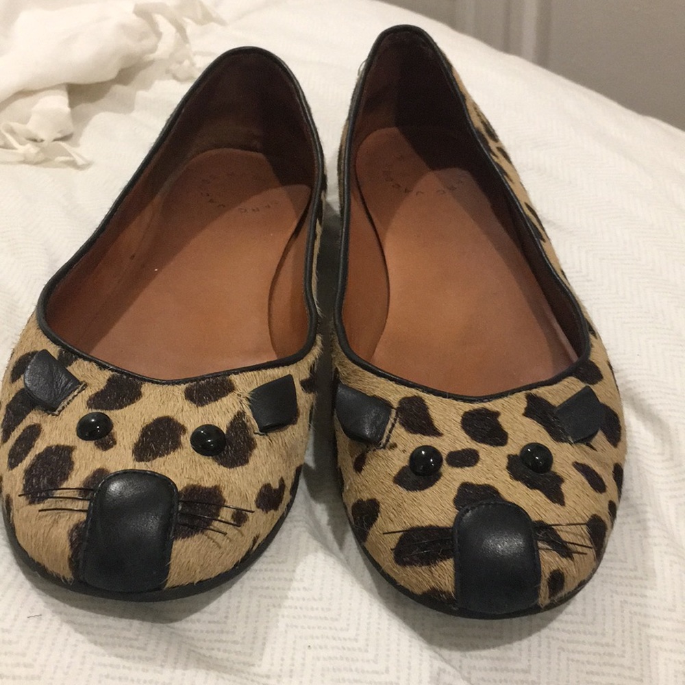 Marc Jacobs Leopard Mouse Flats