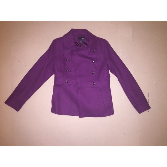 H&M Purple Coat - Picture 3 of 8