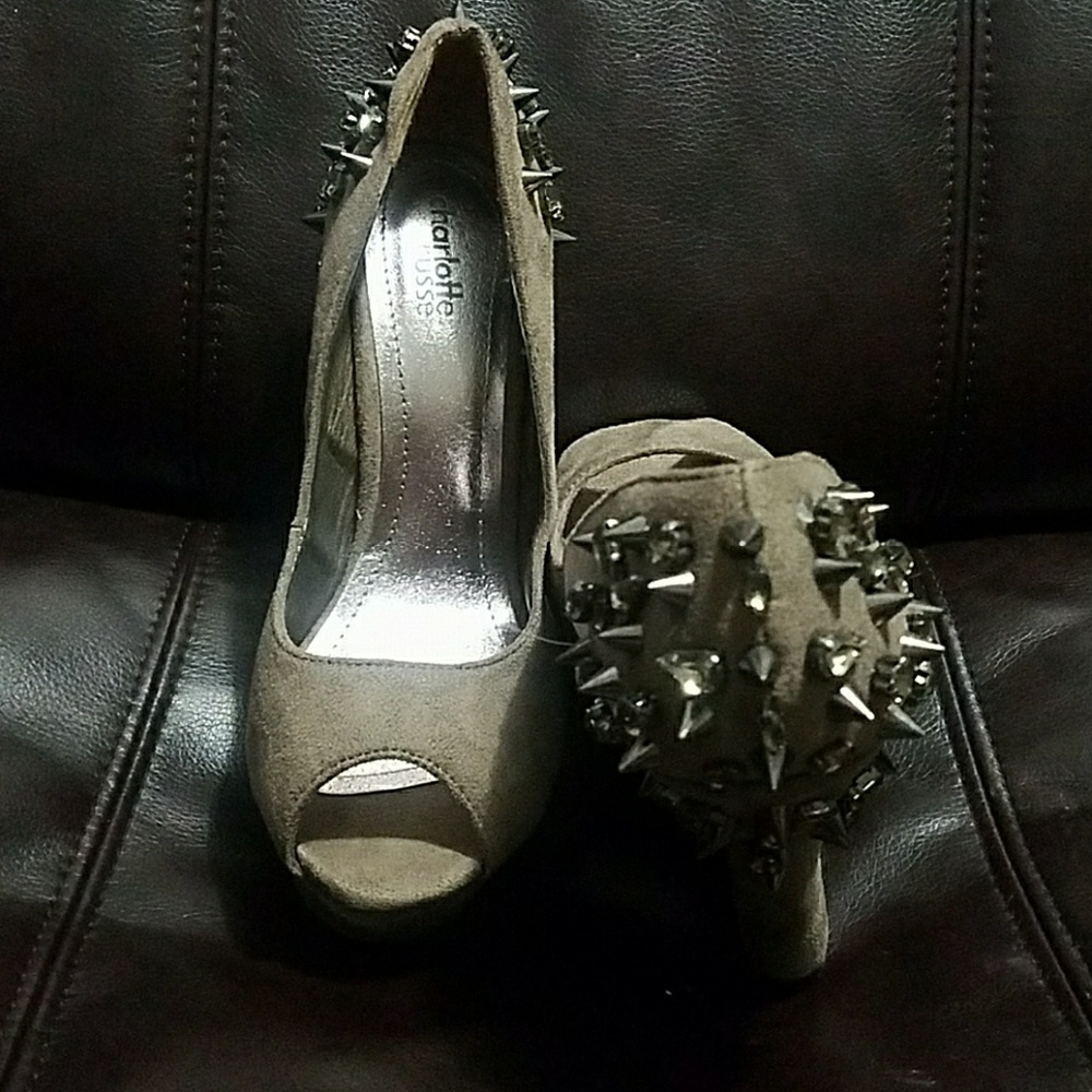 High wedge shoes