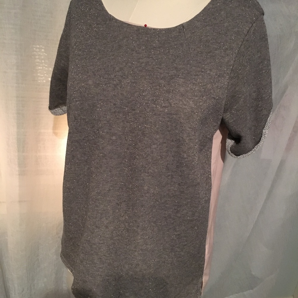 American Eagle Color Block T-shirt Blouse