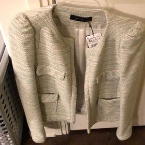 Zara tweed jacket