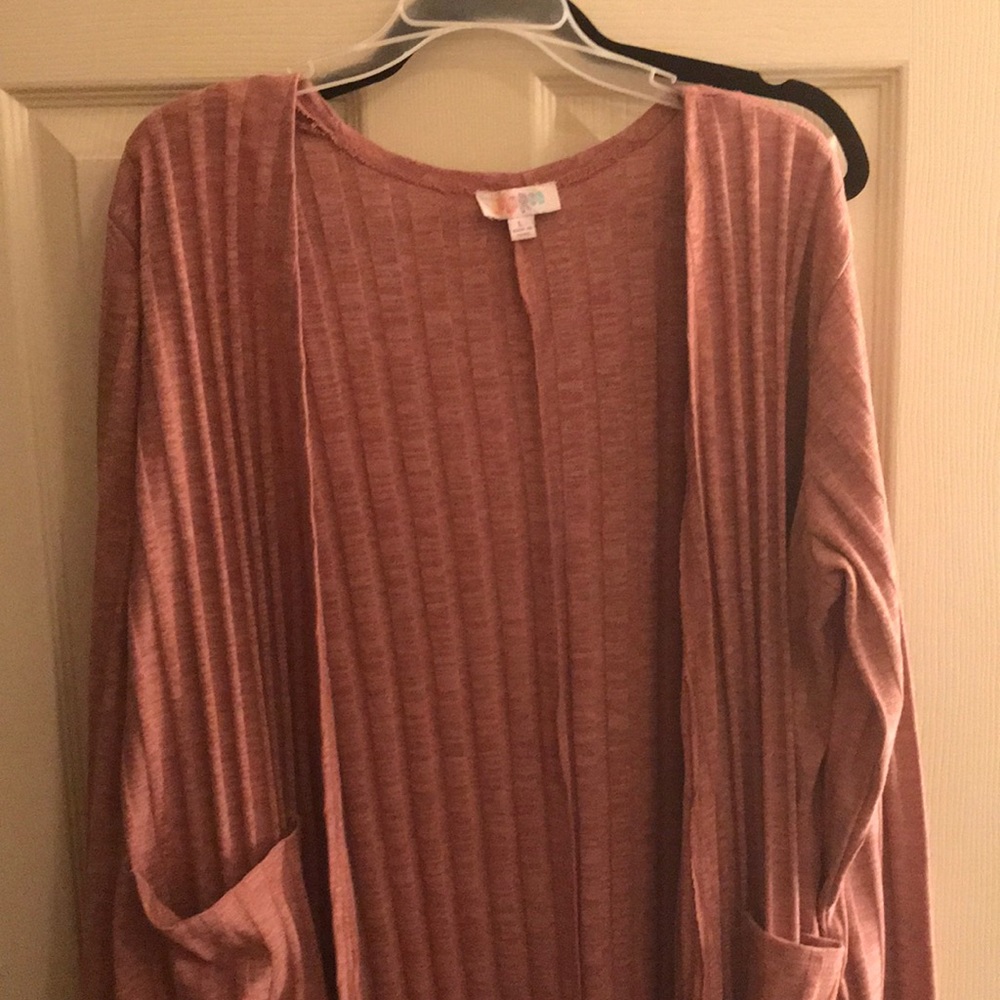 Blush/mauve Sarah duster