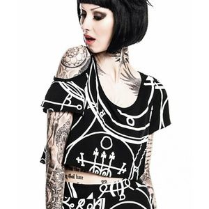 Killstar Sigil Crop Top XL (like new)